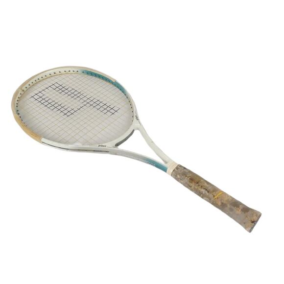 Vintage 1989 Prince Tricomp 110 Tennis Racket Graphite Fiberglass Kevlar 16/19 - Picture 1 of 10